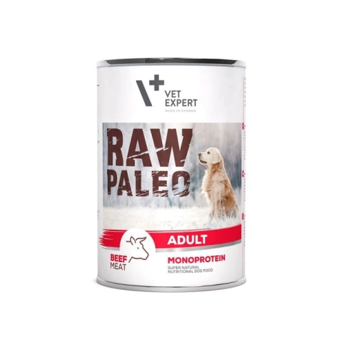Vet Expert Raw Paleo Adult Monoprotein Wołowina 400g