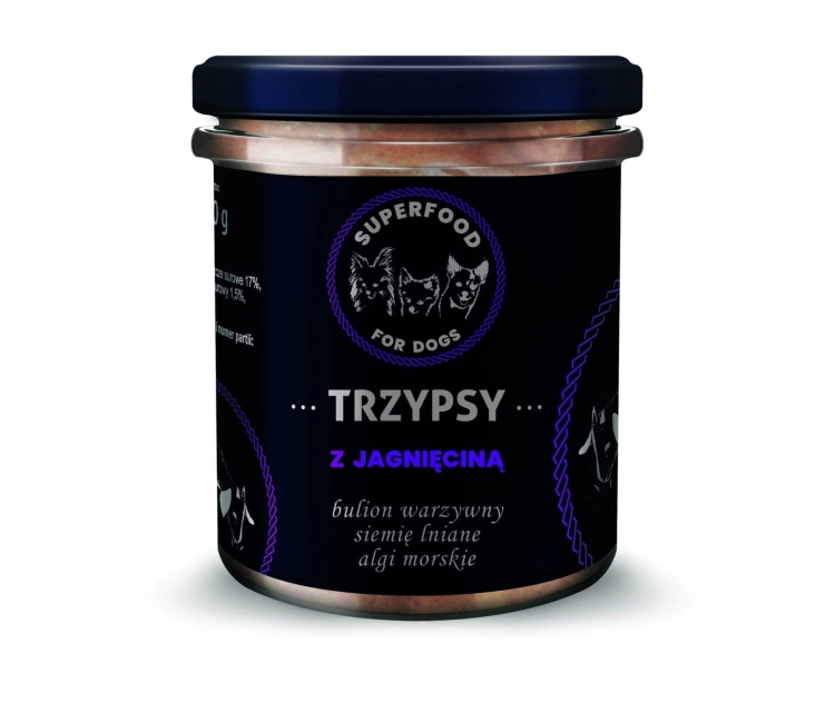 Trzypsy Z Jagnięciną 300g