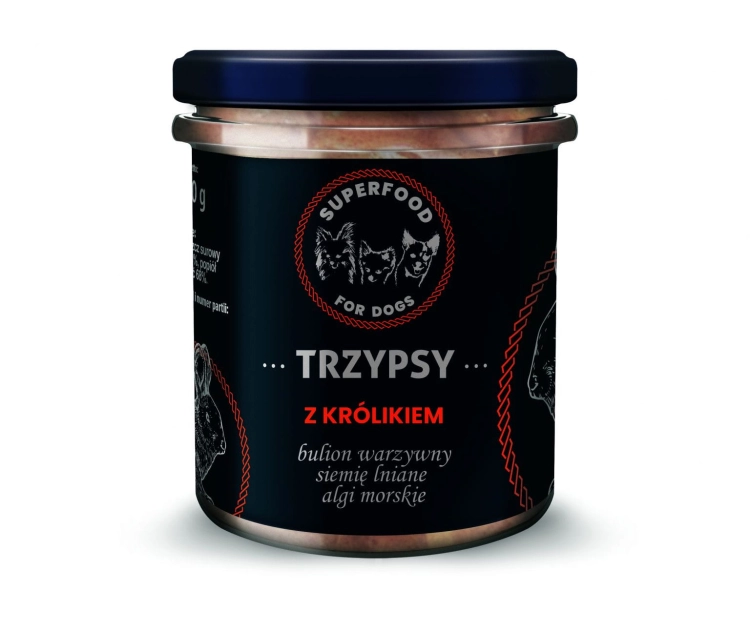 Trzypsy Z Królikiem 300g