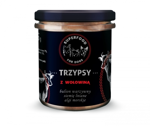 Trzypsy Z Wołowiną 300g