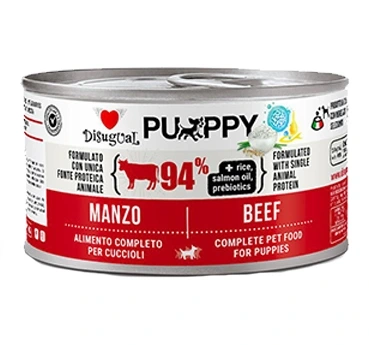 Disugual Monoprotein Puppy Wołowina 150g