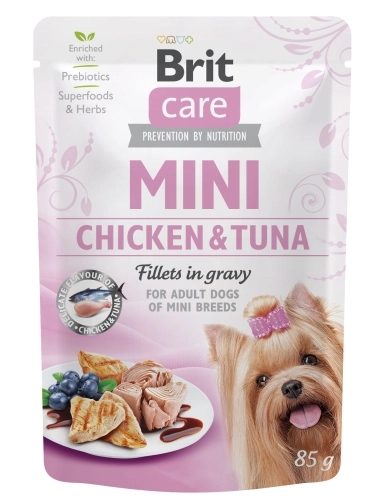 Brit Care Mini Adult Kurczak I Tuńczyk 85g Saszetka