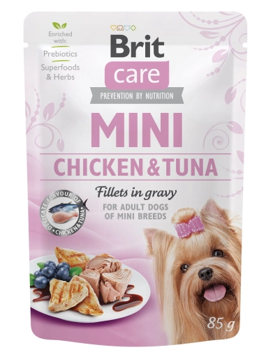 Brit Care Mini Adult Kurczak I Tuńczyk 85g Saszetka
