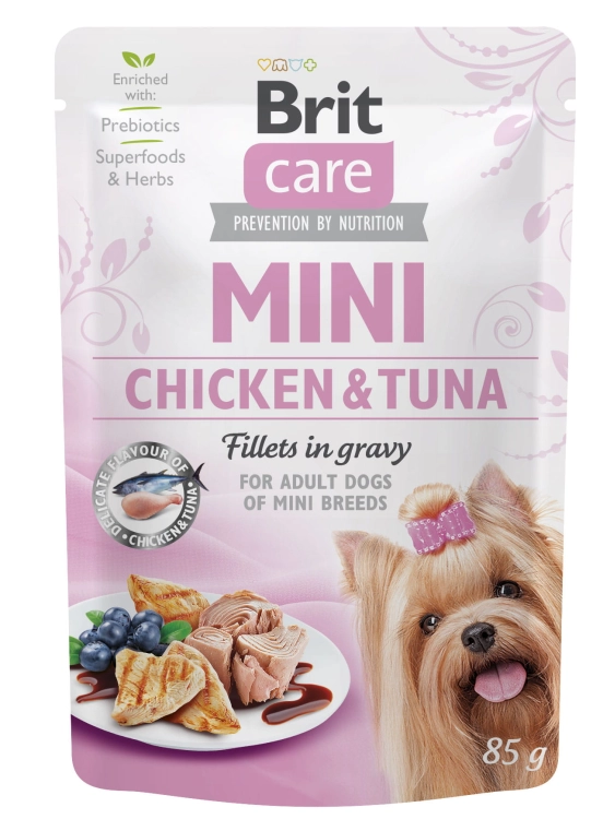 Brit Care Mini Adult Kurczak I Tuńczyk 85g Saszetka