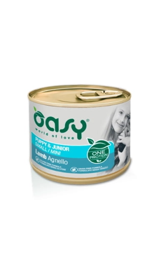 Oasy One Protein Dog Mini Puppy Junior Jagnięcina 200g