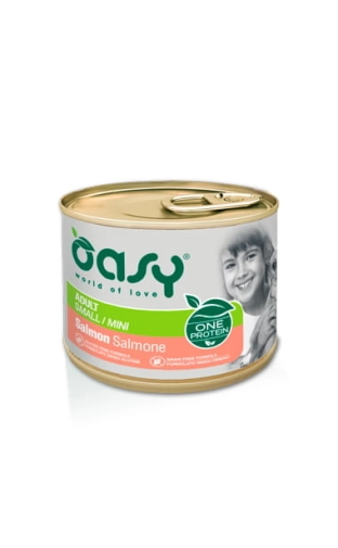 Oasy One Protein Dog Adult Mini Łosoś 200g