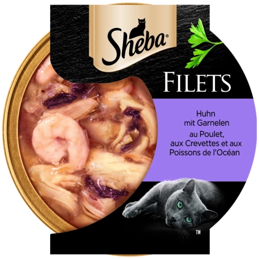 Sheba Filets Kurczak Z Krewetkami 60g