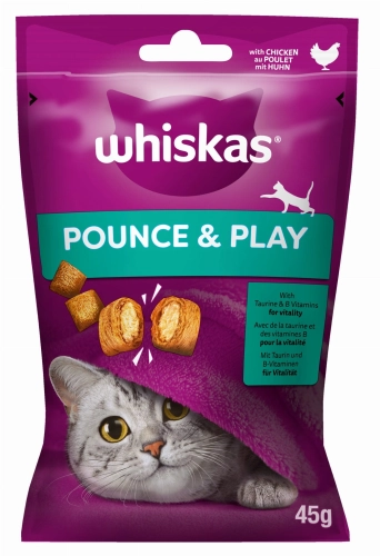 Whiskas Przysmak Pounce&Play 45g