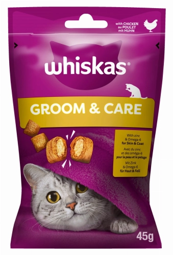 Whiskas Przysmak Groom&Care 45g