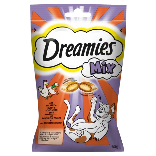 Dreamies Przysmak Dla kota Kaczka/Kurczak 60g