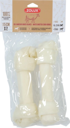 Zolux Kość Wiązana Biała 15cm X2