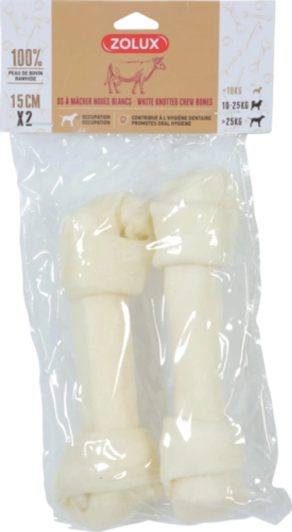 Zolux Kość Wiązana Biała 15cm X2
