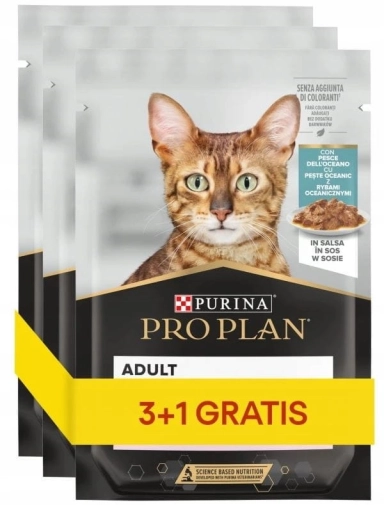 Pro Plan Cat Nutris Delicate Ryby Saszetka 85g Promo 3+1