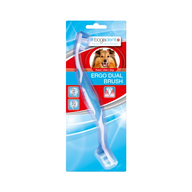 Bogadent Ergo Dual Brush Szczoteczka Dla Ras Średnich