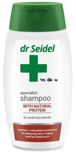 Dr. Seidel Szampon Proteinowy Dla Małych Zwierząt Futerkowych 220ml
