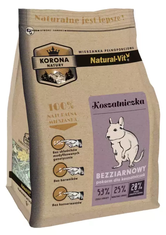 Naturalvit Korona Natury Karma Dla Koszatniczki 1,6kg