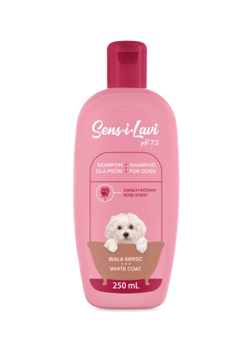Derma Sens-i-lavi Szampon Dla Białej Sierści 250ml