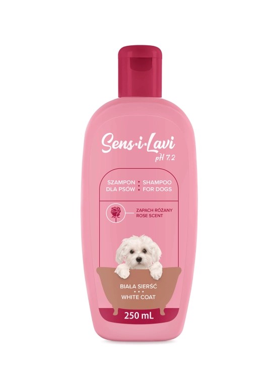 Derma Sens-i-lavi Szampon Dla Białej Sierści 250ml