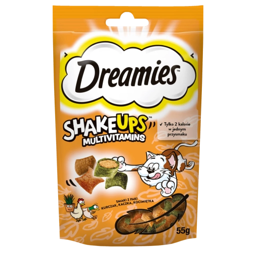 Dreamies Przysmak Dla Kota Z Kaczka & Kocimiętka & Kurczak 55g