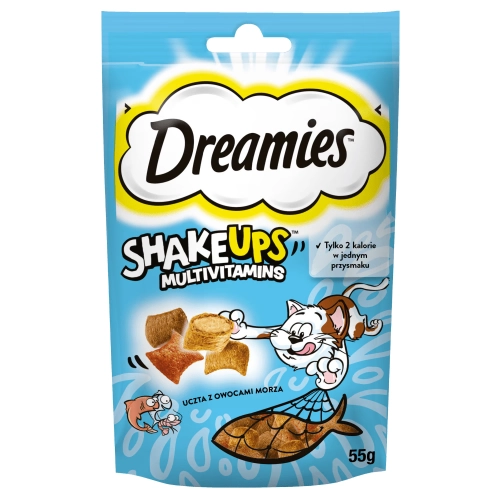 Dreamies Przysmak Dla Kota Z Krewetki & Łosoś & Tuńczyk 60g