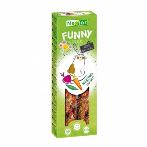 Nestor Kolby Dla Gryzoni Funny Warzywna 2szt. 115g