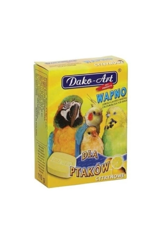 Dako-art Wapno Dla Ptaków Cytryna Duża Kostka