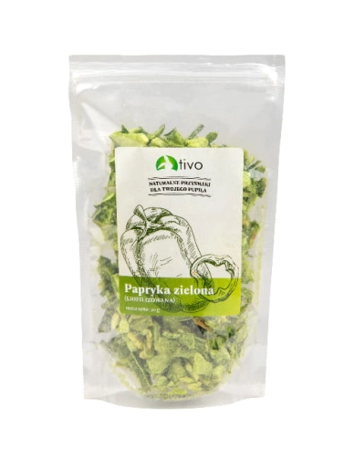 Tivo Liofilizowana Papryka Zielona 20g