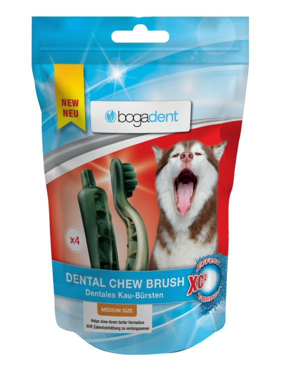 Bogadent Dental Chew Brush Medium Przysmak Dla Psa 108g