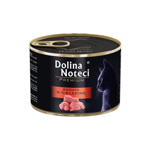 Dolina Noteci Premium Dla Kota Cielęcina 185g