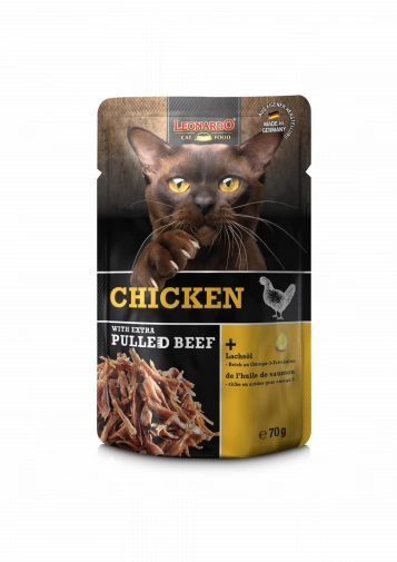 Leonardo Pulled Beef Extra Szarpane Mięso Z Kurczaka Saszetka 70g