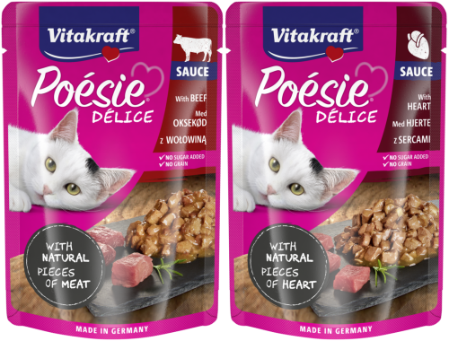 Vitakraft Poesie Delice Sauce Farm Selection 8x85g