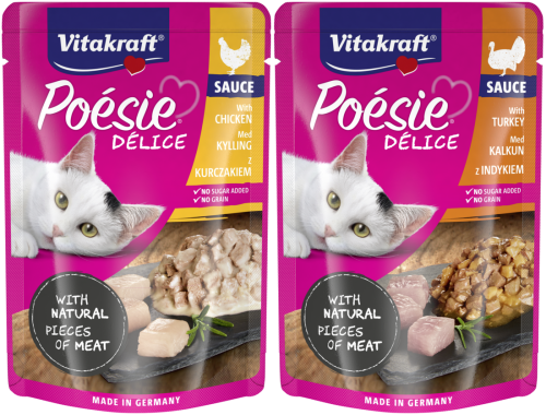 Vitakraft Poesie Delice Sauce Poultry Selection 8x85g