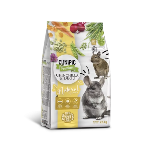 Cunipic Premium Natural Chinchilla & Degu 700g