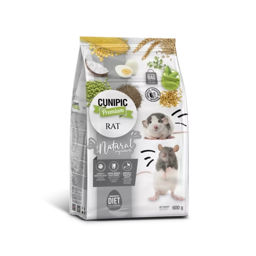 Cunipic Premium Natural Rat - Szczur 600g
