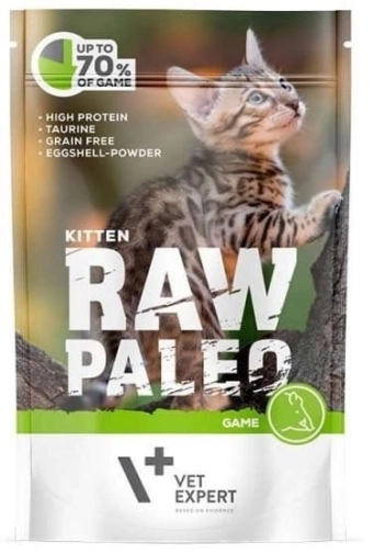 Raw Paleo Dla Kota Kitten Z Dziczyzną 100g