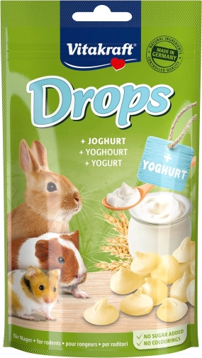 Vitakraft Przysmak Dla Gryzoni Dropsy Jogurtowe 75g