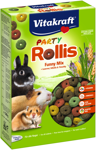 Vitakraft Przysmak Dla Gryzoni Rollis Party 500g