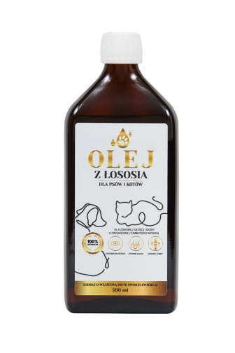 Lab-v Premium Olej Z Łososia 500ml