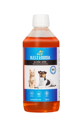 Lab-v Olej Z Łososia 500ml