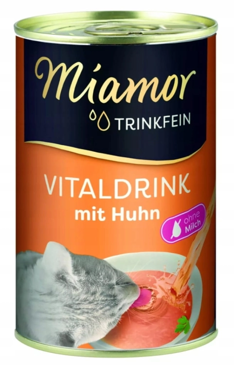 Miamor Vital Drink Kurczakiem 135ml