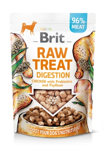 Brit Raw Treat Digestion Kurczak&Probiotyk 40g