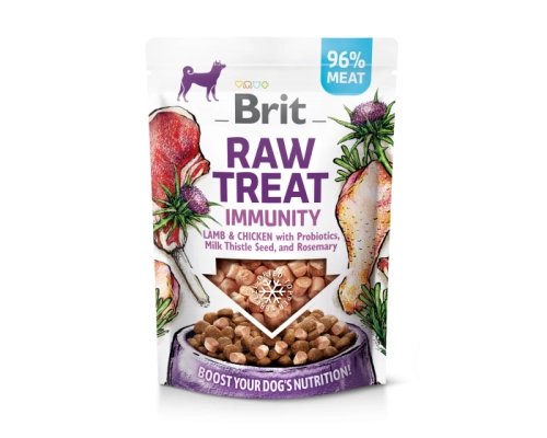 Brit Raw Treat Immunity Jagnięcina&Kura 40g