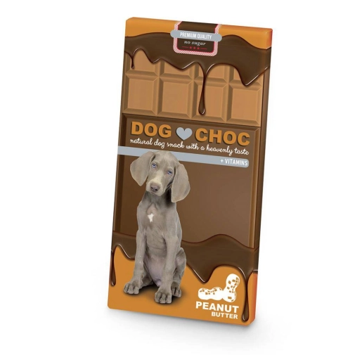 Dog Choc Czekolada Dla Psa Masło Orzechowe 100g