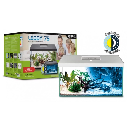 Aquael Zestaw Akwariowy Day&Night Leddy 40 Led Biały