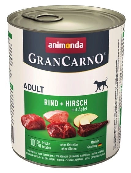 Animonda Grancarno Jeleń Z Jabłkiem 800g