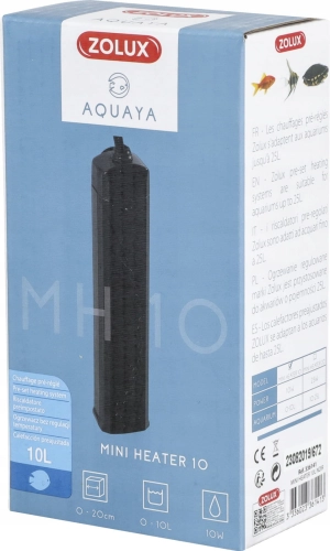 Zolux Aquaya Heater Mini Grzałka Do10l Czarna