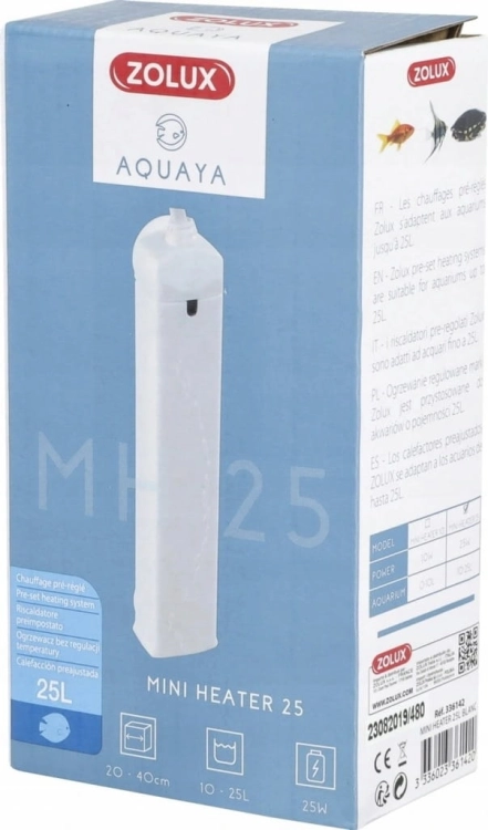 Zolux Aquaya Heater Mini Grzałka Do10l Biała