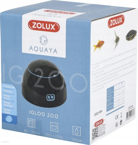 Zolux Aquaya Pompka Igloo 200 Czarny