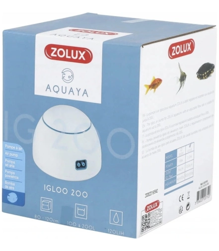 Zolux Aquaya Pompka Igloo 200 Biały