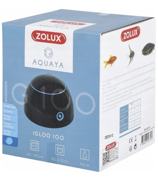 Zolux Aquaya Pompka Igloo 100 Czarna